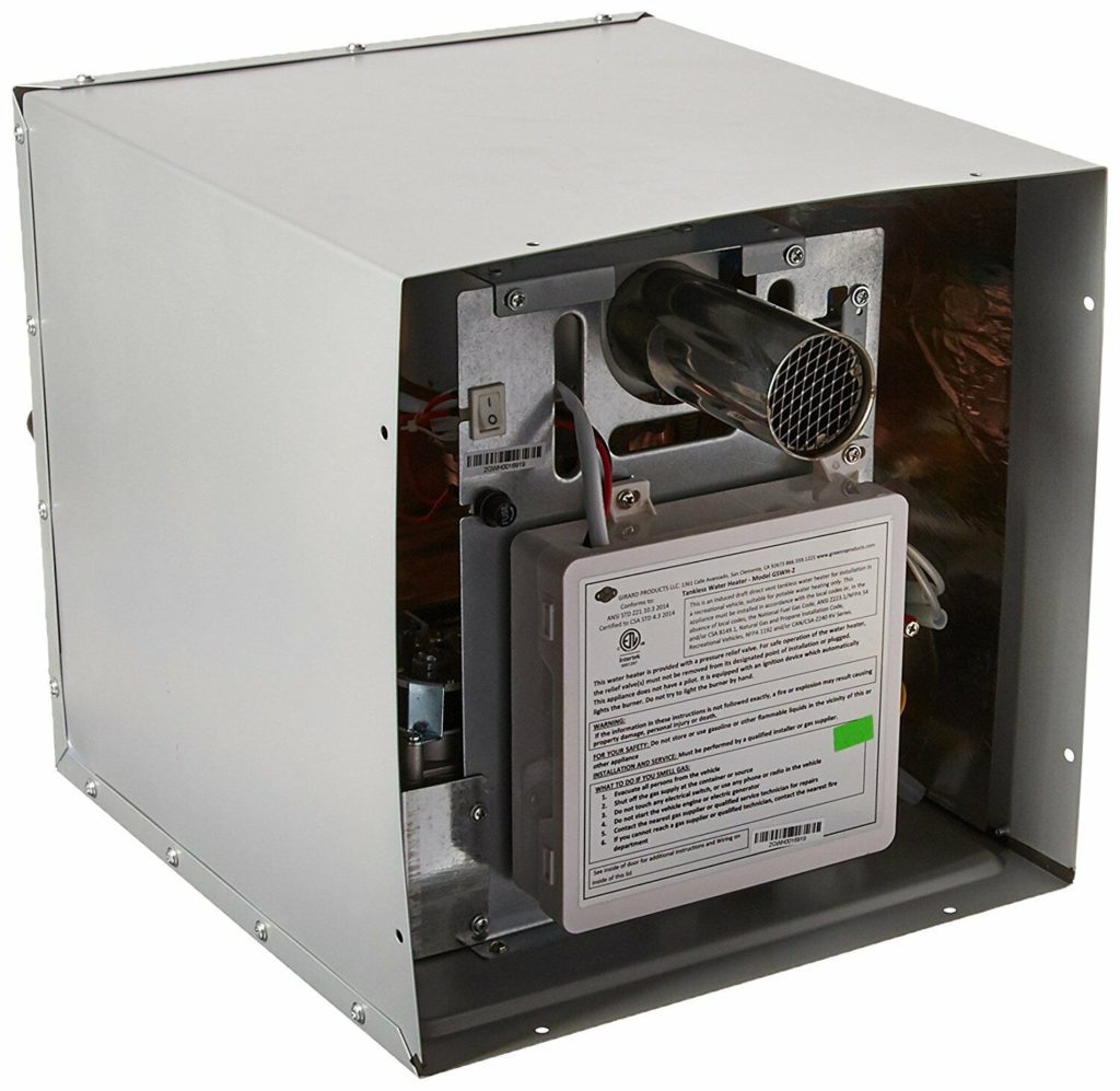 Water Heaters — RV repair diagram & parts reference
