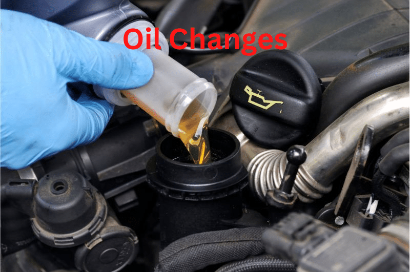 Oil Change Quick Reference — RV repair diagram & parts reference